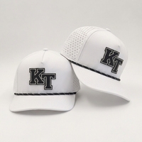 Casquette de baseball en nylon blanc imperméable, logo personnalisé OEM, séchage rapide, respirante, fermeture snapback, motif léopard, unisexe, vente en gros directe usine