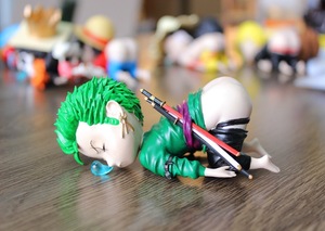 6ซม. การ์ตูนหนึ่งชิ้นผายลมชุดการกระทำพีวีซี luffy <span class=keywords><strong>Nami</strong></span> Zoro โมเดลเครื่องประดับสำหรับของขวัญ - Product Image 2