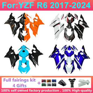 Kit Completo de Carenado para Motocicleta Compatible con Yzf-r6 Yzf R6 2017 2018 2019 2020 2021 2022 2023 2024, Kits de Carenado para Yzf R6 2017-2 - Product Image 5