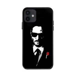 Custom Man Suit Shirt Tpu Silicone Cover Para Iphone 11 12 13 14 15 Pro Max Impressão Uv Mobile Cell Phone Sublimation Case