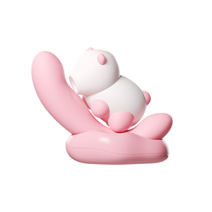 PAPA BEAR Vibrateur <span class=keywords><strong>2</strong></span>-en-1 à succion clitoridienne et point <span class=keywords><strong>G</strong></span>, 12 modes 10 vibrations, sans danger pour le corps, étanche, jouets sexuels pour femmes et couples - Product Image 1
