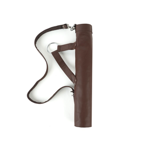 Carquois moderne en cuir de vache véritable 100% personnalisé en usine pour arbalète Carquois de flèche arrière OEM complet par Migros Enterprises - Product Image 3