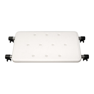 Siège de toilette avec coussin moelleux et roulettes pour équipement de sécurité dans la salle de bain - Product Image 2