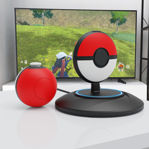 แท่นชาร์จแบบพกพาสำหรับ Nintendo Switch Pockmon <span class=keywords><strong>Pokeball</strong></span> Go <span class=keywords><strong>Plus</strong></span> + แท่นชาร์จ - Product Image 5