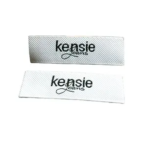 custom tags for clothing Customized Personal Design Clothes Labels Custom Woven Manufacturer Price Woven Labels For Clothing