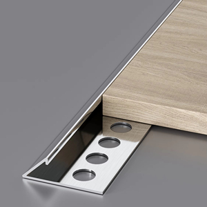 OEM fabbrica di piastrelle in acciaio inox angoli di Design moderno in metallo <span class=keywords><strong>angolo</strong></span> finiture per appartamento - Product Image 3