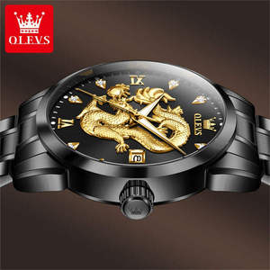 Reloj de Oro para Hombre, Nuevo y en Oferta, Reloj de Pulsera de Cuarzo de Lujo, Deportivo, Casual, Resistente al Agua, Reloj Masculino - Product Image 6