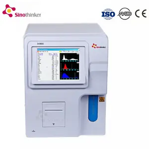 Fully Automated Hematology Analyzer 3-Part Blood Cell Counter Lab CBC Hematology Analyzer Blood Testing Machine