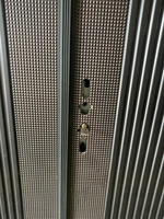 Porte d'entrée extérieure sur mesure en alliage d'aluminium non standard, double battant, pour villa, portail moderne, portes d'entrée doubles.
