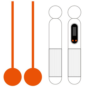 Electronic Counting Skip <b>Rope</b> With Digital Display And Weighted Balls For Indoor Fitness <b>Exercise</b> Unisex ABS Material - Product Image 2