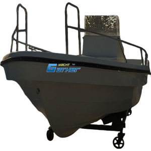 <span class=keywords><strong>Bateau</strong></span> de pêche <span class=keywords><strong>à</strong></span> <span class=keywords><strong>moteur</strong></span> <span class=keywords><strong>à</strong></span> coque en fibre de verre de 6,8 m/22 pieds, croiseur <span class=keywords><strong>à</strong></span> grande vitesse, vente en usine - Product Image 4