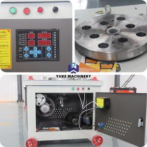 Machine à cintrer les barres d'acier pour l'industrie sidérurgique, plieuse de barres d'armature, plieuse de béton, plieuse de <span class=keywords><strong>fer</strong></span> avec certification CE - Product Image 2