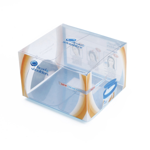 Personalized Custom PET Transparent Packaging Box Foldable Clear <b>Plastic</b> <b>Boxes</b> for Packaging - Product Image 5