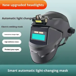 Casco <span class=keywords><strong>de</strong></span> Soldadura Automático con Oscurecimiento Automático, Casco Protector Ligero con Energía Solar para Soldadura por Arco <span class=keywords><strong>de</strong></span> Argón - Product Image 3