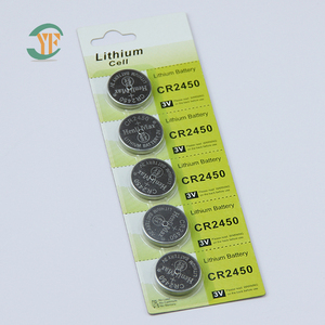 Cr2450 Coin 3.0 V 225 <span class=keywords><strong>MAh</strong></span> Bouton Batterie au lithium Cr2032 Piles primaires Piles de montre - Product Image 3