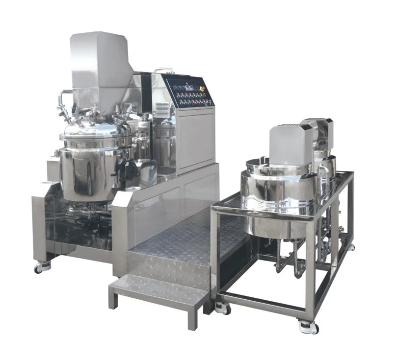 Вакуумный эмульгирующий миксер объемом 500 л