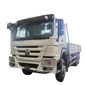 ใหม่หรือใช้จีน HOWO 4x2 6x4 8 10 20T รถบรรทุกสินค้าออกแบบรถตู้รั้วกล่องสินค้า - Product Image 1