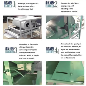 Vibro sifter đất sifter Máy ROTARY Shifters tách hạt sieving Máy Ngô lúa mì mè hạt giống Máy làm sạch - Product Image 3