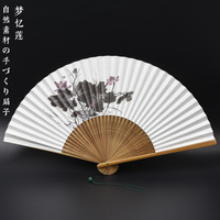 Style traditionnel Portable encre peinture papier ventilateur été ancien Cheongsam danse Style hommes femmes tenant un ventilateur pliant rond