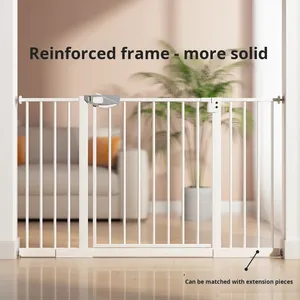Barrière <span class=keywords><strong>de</strong></span> sécurité <span class=keywords><strong>pour</strong></span> animaux <span class=keywords><strong>de</strong></span> compagnie en gros, barrière <span class=keywords><strong>de</strong></span> sécurité <span class=keywords><strong>pour</strong></span> escalier, barrière <span class=keywords><strong>de</strong></span> sécurité intérieure rectangulaire <span class=keywords><strong>pour</strong></span> bébé, protection contre les escaliers, barrière <span class=keywords><strong>de</strong></span> sécurité sans perçage, clôture <span class=keywords><strong>pour</strong></span> <span class=keywords><strong>chien</strong></span> - Product Image 1