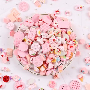 Mini DIY Eco-Friendly Resin Mold Pretend <b>Kitchen</b> Play <b>Set</b> Ice Cream Cake Handmade Jewelry Making <b>Toy</b> Phone Case Headwear - Product Image 4