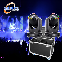 ZY 14R Sharpy Stage Lighting Beam 295 Luz con cabezal móvil con LED RGBW Circle Disco DJ Club Stage Light Venta caliente