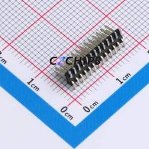 BX-PZ1.27-2-13PWZ Pin Header SMD,P=1.27mm Connector ( Pin Structure: 2x13P )( Pitch: 1.27mm )( Row Spacing: 1.27mm ) - Product Image 2