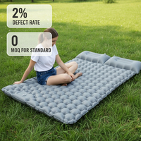 Tente de camping gonflable portable ultra-légère en TPU à double coussin d'air, moderne, pliable, résistante à l'eau, étanche, intégrée pour l'extérieur