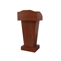 Moderno Podio de Madera para Iglesia o Escuela, Atril Económico, Podio para Discursos, Púlpito, Precio Bajo