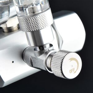 DIY <span class=keywords><strong>Aquarium</strong></span> CO2 Regler Magnet magnet Kit Rückschlag ventil <span class=keywords><strong>Aquarium</strong></span> Zubehör CO2-Steuerungssystem Reaktor Generator Set - Product Image 4