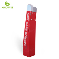 Porte-chaussettes ondulé personnalisé Supports pour magasins en carton Présentoir pour achat au détail
