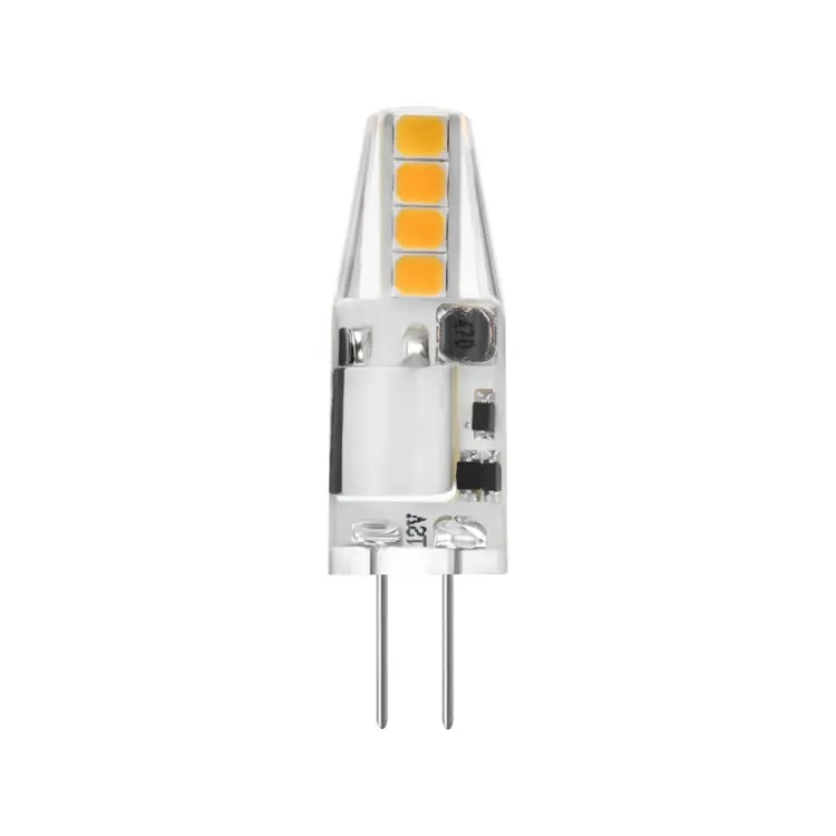 Substituição de halogênio 1.6w 2w 3w G4 base milho lâmpada led acessórios SKD peças lâmpadas de silicone LED DC 12V