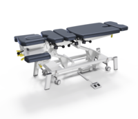 Table de chiropratique professionnelle à hauteur réglable électriquement Mt Fairworth300, table de physiothérapie, lit de chiropratique
