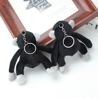 Jouets en gros Songshan : Cadeaux mascotte, poupée animal en peluche, jouet en peluche gorille bébé 12 cm, porte-clés singe, petit breloque de sac, chimpanzé
