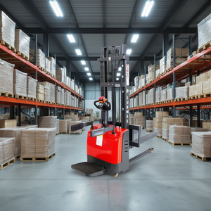 SUNMAX PS3300FE-3M Stoccatore Elettrico per Pallet, Capacità 1500 Kg, Altezza di Sollevamento 300 cm, per Pallet a Fondo Aperto - Product Image 2