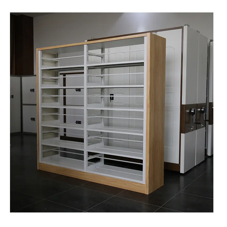 Modern Simplicity Space-saving Home Office Versatile 6 Layer Freestanding Display Storage Rack durable metal Book Shelf Bookcase