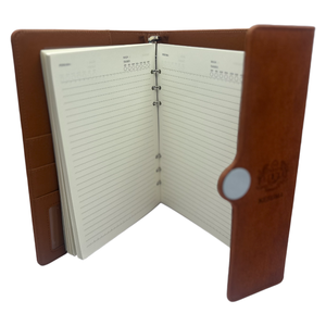 Cuaderno de Alta Calidad <span class=keywords><strong>con</strong></span> Logotipo Personalizado, Cuaderno A5 <span class=keywords><strong>con</strong></span> Páginas Punteadas, Tapa Dura de Cuero, Cuaderno Promocional <span class=keywords><strong>con</strong></span> Logotipo Grabado - Product Image 5