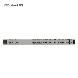 FFC 1.25 Pitch 4 Pin USB FFC كابل هوت بار ملحوم FFC كابل