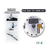 Réducteur de boîte de vitesses ZBDynamiX, actionneur robotique à entraînement harmonique avec moteur à engrenages BLDC 48V pour robot IA intelligent ou robot humanoïde