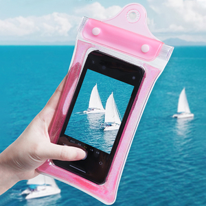 Yy <span class=keywords><strong>Rabbit</strong></span> IP68 Nổi Không Thấm Nước ABS/PVC Thể Thao Thiết Kế Điện Thoại Pouch Lấp Lánh Điện Thoại Di Động Khô Túi Trường Hợp - Product Image 1