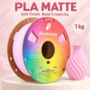 Filamento para Impresora 3D Panchroma PLA Mate de 1 kg, Colores Vivos para Impresión Creativa - Product Image 1