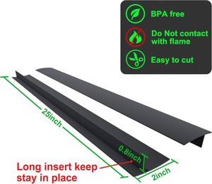 Best-Selling Eco-Friendly Durable Silicone Kitchen Anti-Oil/Dust <b>Seal</b> <b>Strip</b> Heat Resistant Dishwasher Safe Gap Serving Set - Product Image 2