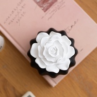 QXL D-22 Diffusore di Aromi in Ceramica Senza Fiamma, Set Regalo con Bottiglia, Profumo per Camera da Letto e Hotel, Durata 30-60 Giorni, Ideale per Amici e Migliori Amici, Vendita Transfrontaliera