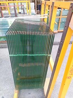 Verre architectural trempé feuilleté pour systèmes de balustrades, verre de garde-corps pour balcon extérieur