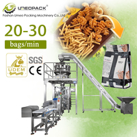 Machine d'étiquetage automatique durable et soignée à quatre côtés scellés pour aliments granulaires tels que le chocolat, les biscuits, les noix, les graines de melon, le riz