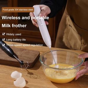 Handheld Milk Frother for Coffee, Rechargeable Drink Mixer with 3 Speeds Electric Whisk Coffee Frother - Product Image 5