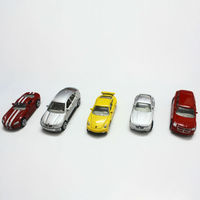 1:100 HO Modèle de voiture/mini concessionnaire de voitures miniatures, voitures miniatures, petites voitures miniatures