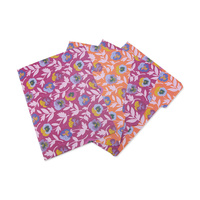 Dossiers à motifs floraux, dossier décoratif A4 avec languette, dossier de rangement pour documents de bureau à imprimé floral coloré