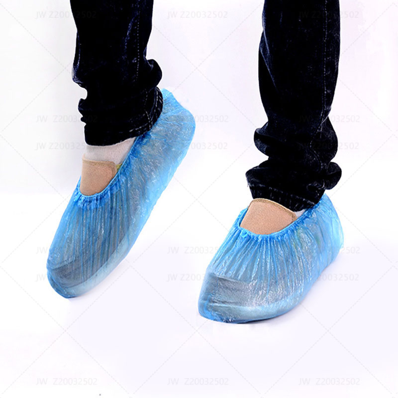 Одноразовые Чехлы для обуви оптом, полиэтиленовые чехлы для обуви для дождя или помещений