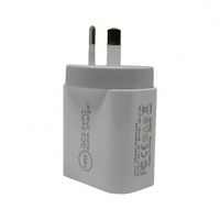Produits les plus vendus 2023 : Chargeurs de téléphone portable Type C PD 18W QC3.0, adaptateurs de chargeurs portables double USB pour iPhone